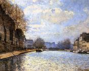 阿尔弗莱德 西斯莱 : View of the Canal St Martin